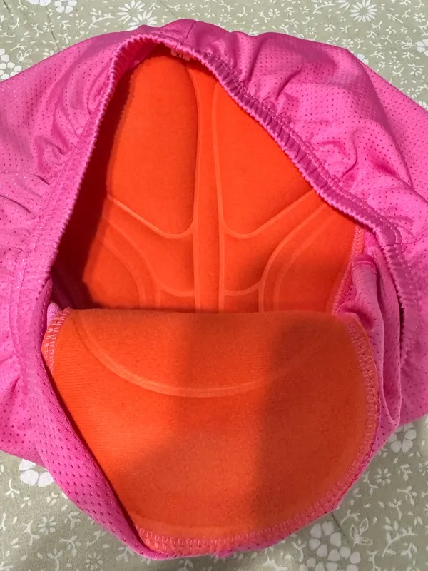 Padded Cycling Shorts XL Neon Pink 3D Gel Seat Cushion Breathable Bike Shorts - Image 5