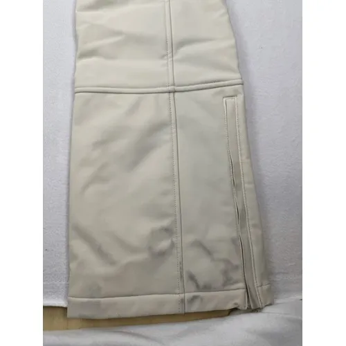 Halfdays Women's Emma Softshell Pant Oatmilk Large NWT *read $285 MSRP - Image 7