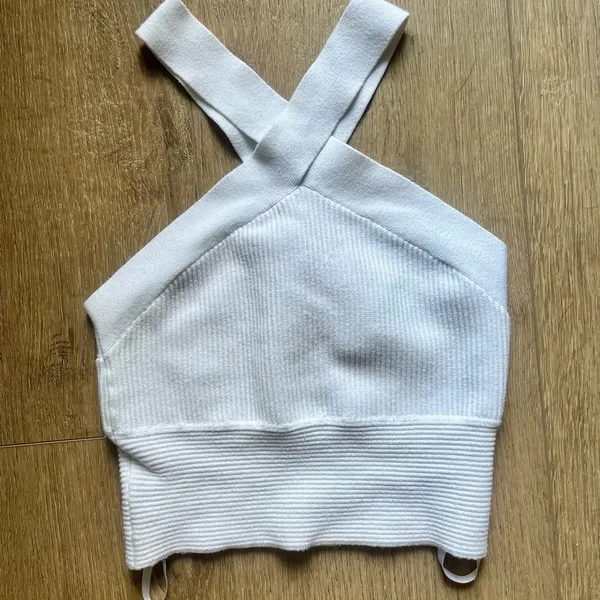 Abercrombie white tank top - Image 4