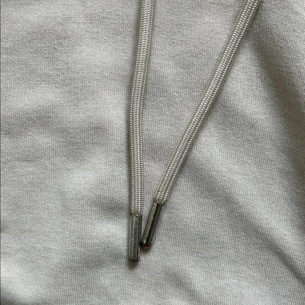H&M Beige Basics Hoodie - Image 3