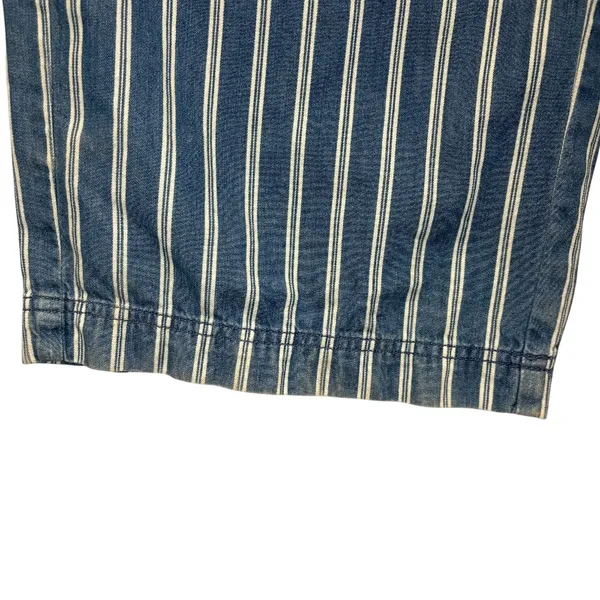 American Eagle Women's Striped Wide Leg Pants with Tie Belt High Waist Size‎ 6 - Image 5