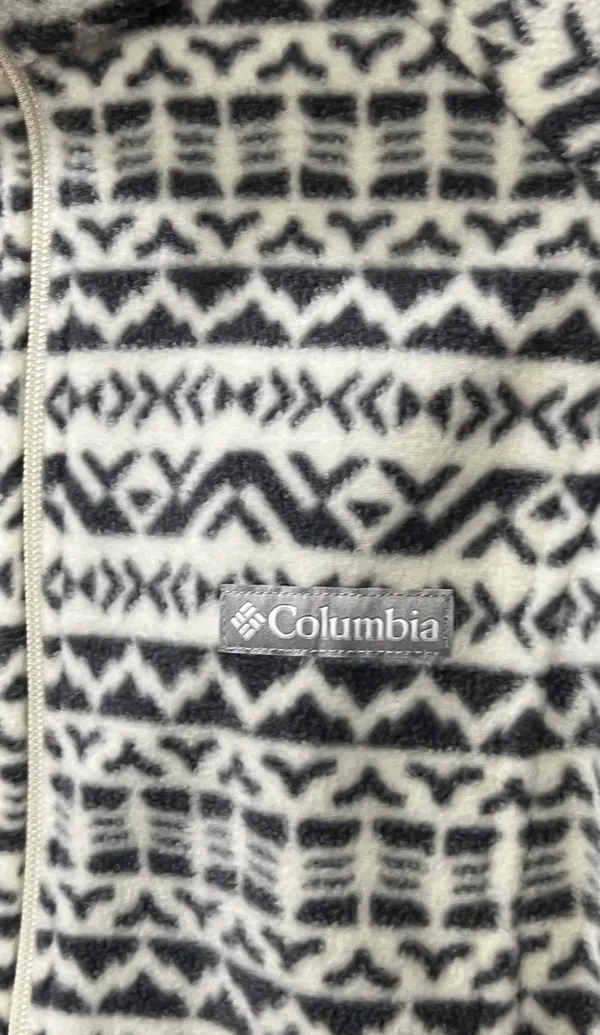 NWOT Colombia Fleece Jacket White Size L - Image 3