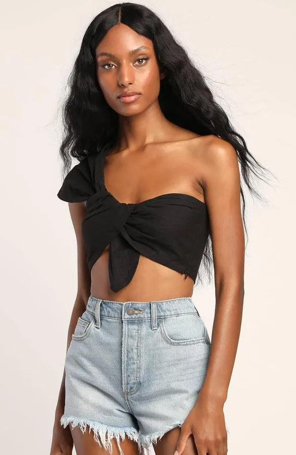 Cello Rip Tide Light Wash High Rise Frayed Hem Denim Shortie Shorts NEW - Image 13