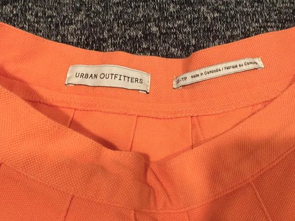 Urban Outfitters Coral XS Pleated Skirt - Image 2