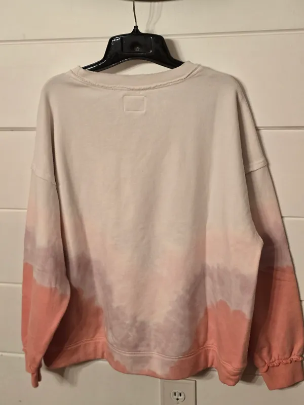 FP Movement by Free People Brand New With Tags Pink Tie-Dye Sweatshirt Small - Image 10