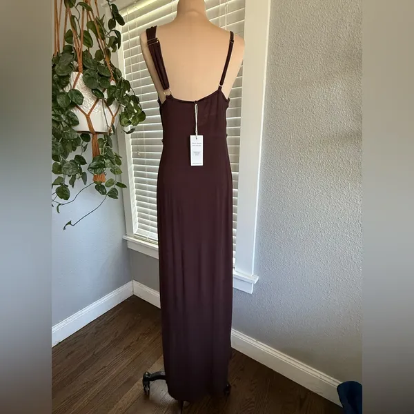 NWT Riot Swim Monroe Side Split Maxi Dress Cover Up Size Small/Medium - Image 3