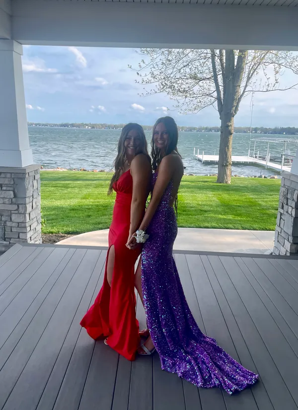 2Cute Prom Dress Purple Size 0 - Image 3