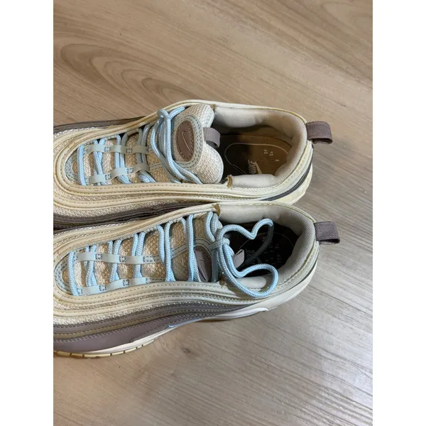 Nike Air Max 97 Plum Chalk Light Cream 8 Women Sneakers 921733-018 Running - Image 5