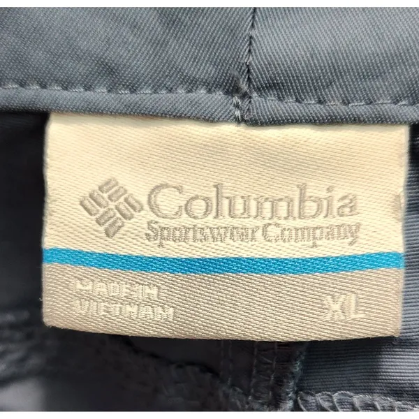 Columbia PFG Omni‎ Shade Women's XL Blue Fishing Shorts Utility Zip Pockets - Image 7