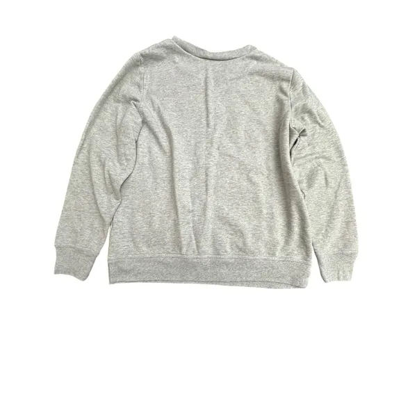 GAP Women's Sweatshirt Size Small‎ Gray Spell Out Metallic Silver #YZ4-5 - Image 6