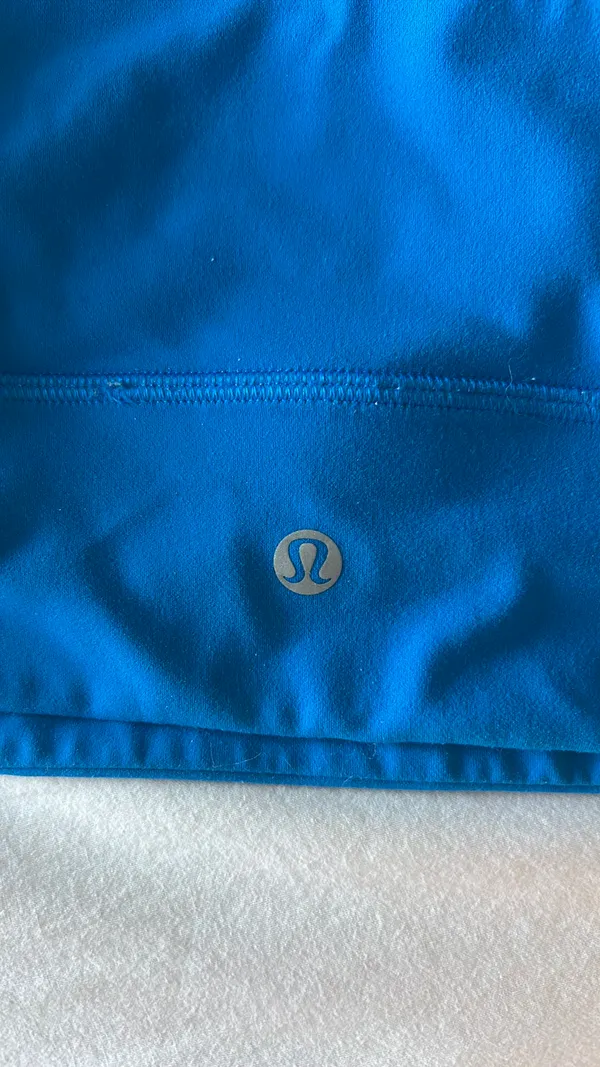 Lululemon Poolside Blue Asymmetrical Bra - Image 7