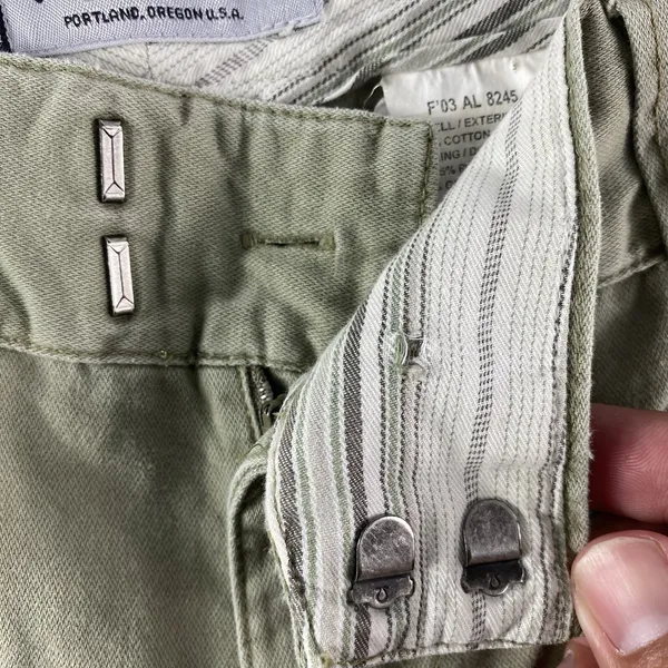 Columbia Pants Womens 12 Tan Chino 27" Inseam Cotton Polyester Hiking READ - Image 4