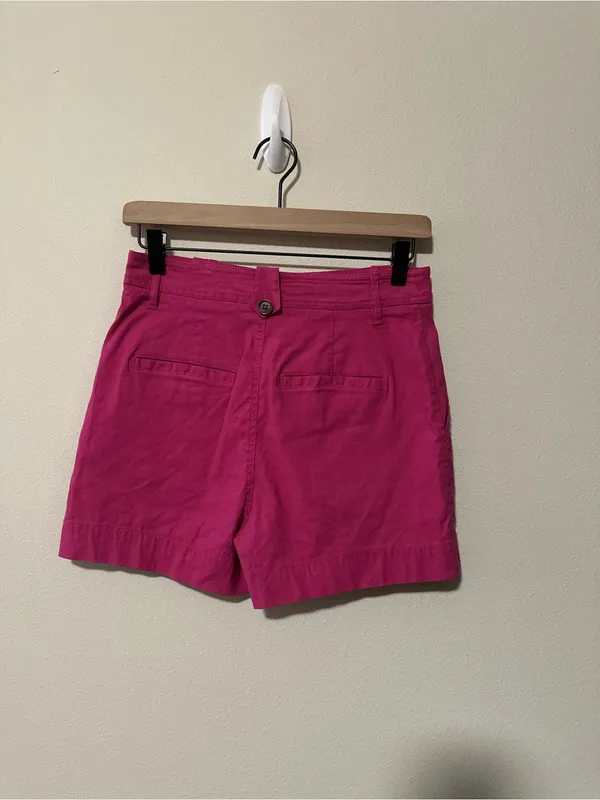 NWT Anthropologie Maeve Classic High Rise Shorts in Pink size 2 - Image 9