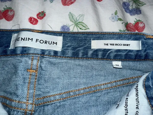 Aritzia Denim Skirt - Image 2