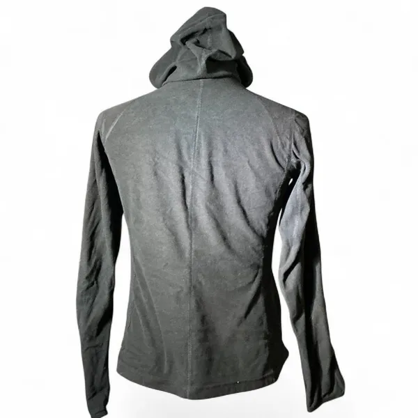The North Face‎ Womens Fleece Hoodie Black Full Zip Long Sleeve Casual Size M - Image 2