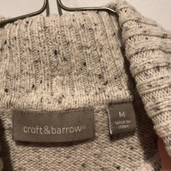 Croft & Barrow Donegal Cotton Blend Turtleneck - Image 2