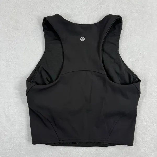 Lululemon Invigorating Training Tank Top High Neck Racerback Cropped Athletic 2‎ - Image 6