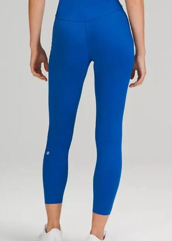 blue athletic leggings Size M - Image 2