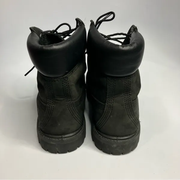 Timberland black leather‎ lace up boots size 8.5 - Image 4