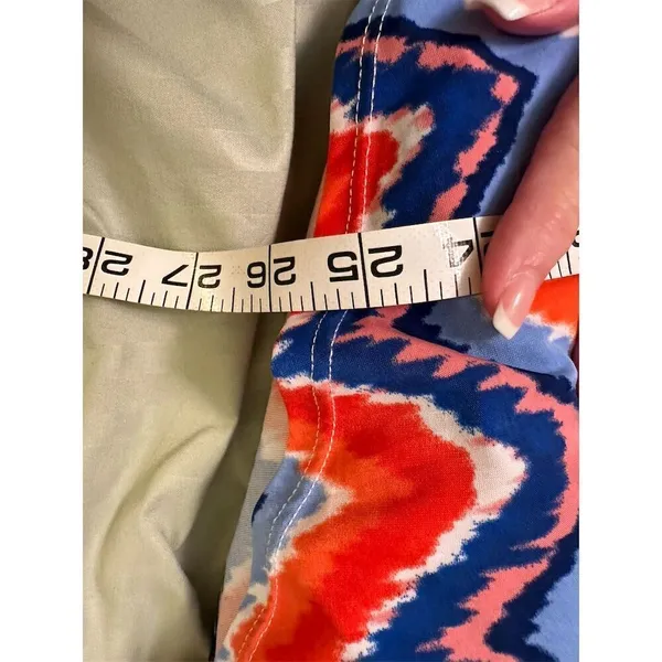 ☘️☘️☘️Marci Women's XL Multicolor Geometric Tank Top V-Neck Sleeveless ☘️☘️☘️ - Image 6