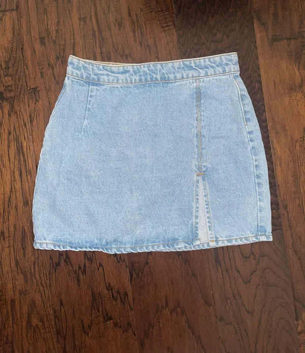 Princess Polly Denim Skirt - Image 3
