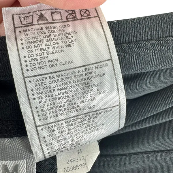 Nike Fit Dry Black Boot Cut Mid Rise Stretchy Pull On Leggings Size Medium‎ - Image 4