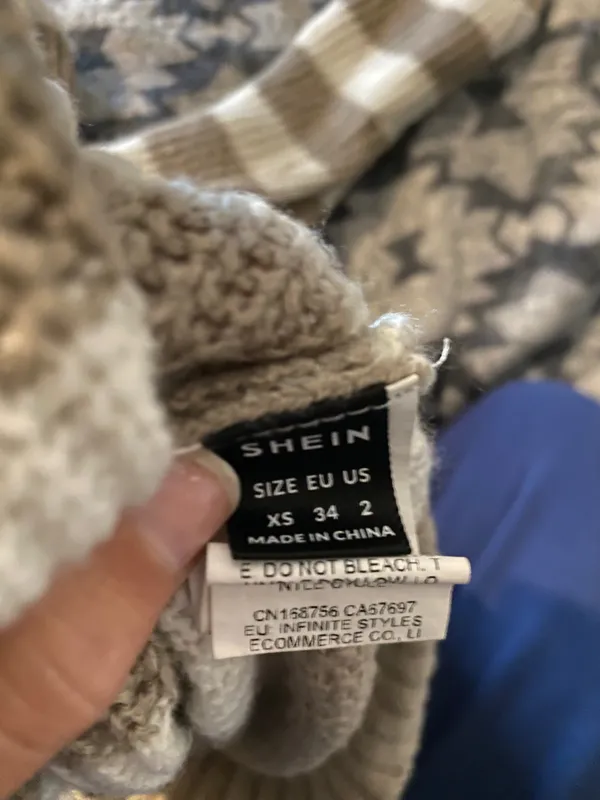 Flannel Sweatshirt Shein - Image 2