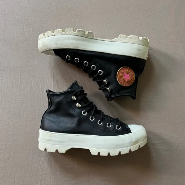 Converse Chuck Taylor All Star Retrograde Lugged High Top Sneakers - Image 4