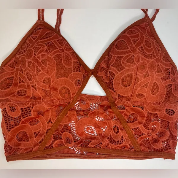 Hollister Gilly Hicks Women’s Crochet Lace‎ Bra Size S - Image 2