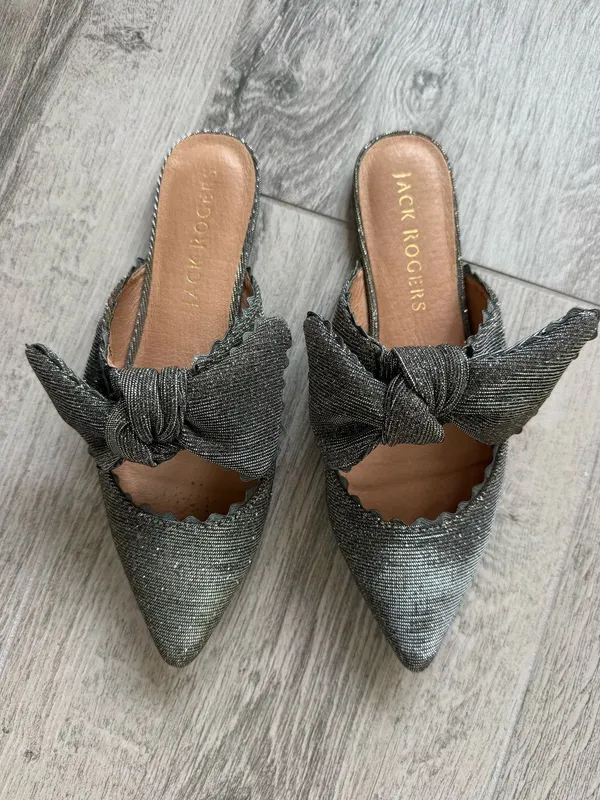 Jack Rogers Elle Sparkly Bow Flats - Image 5