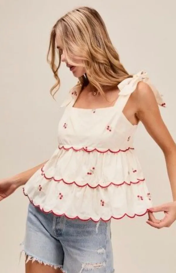 Poppy Tank White Size XL - Image 3