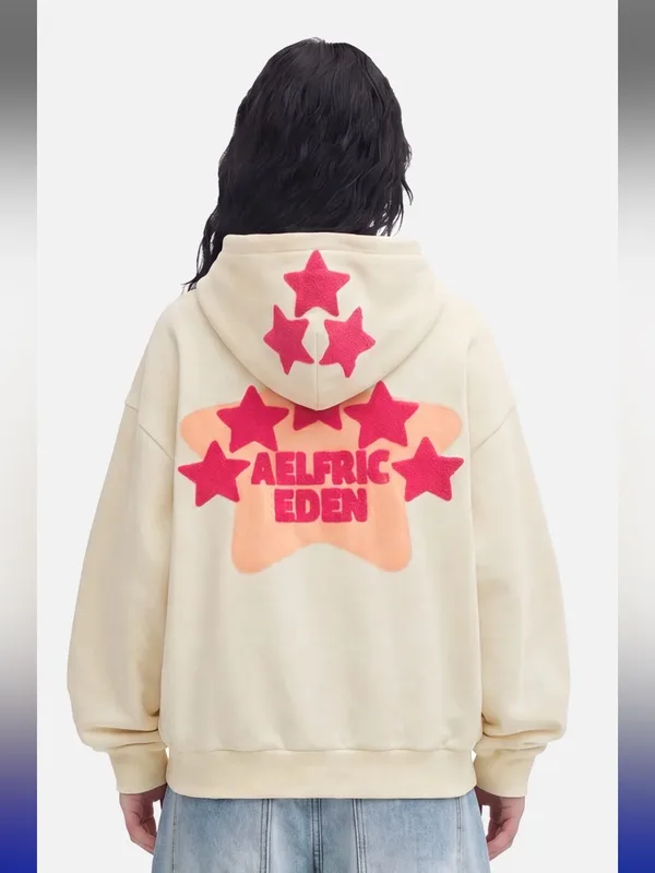 Aelfric Eden Vintage Embroidery Eden Star Hoodie - Image 2