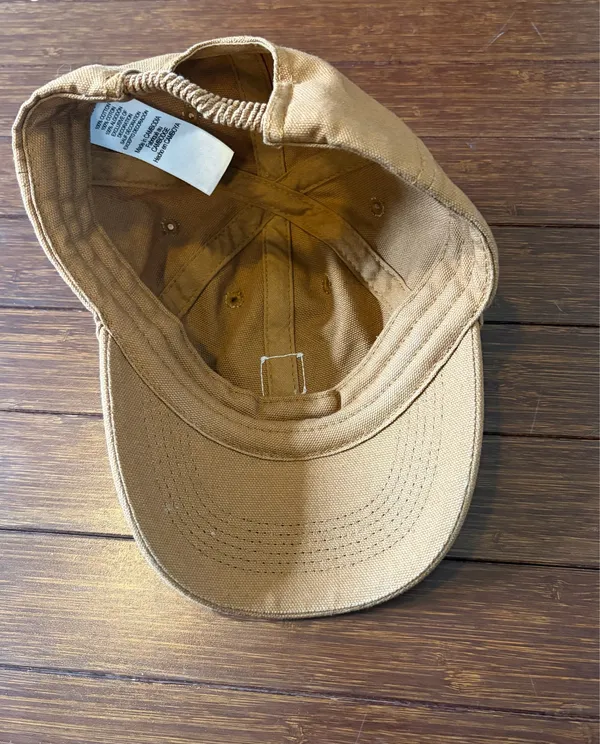 Carhartt Infant Brown Cap Official Headwear Stretch Elastic Closure Little Help - Image 3