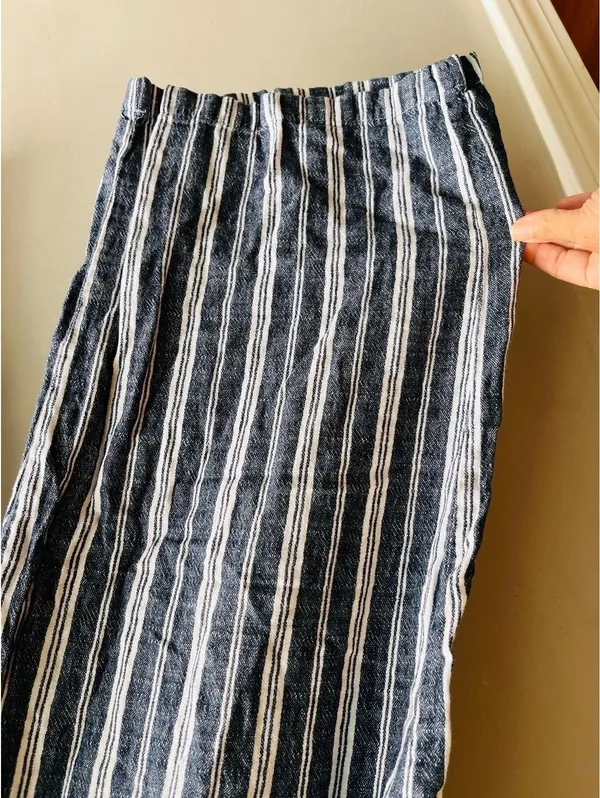 Old Navy Boho Linen Blend Wide Leg Pants XL - Image 5