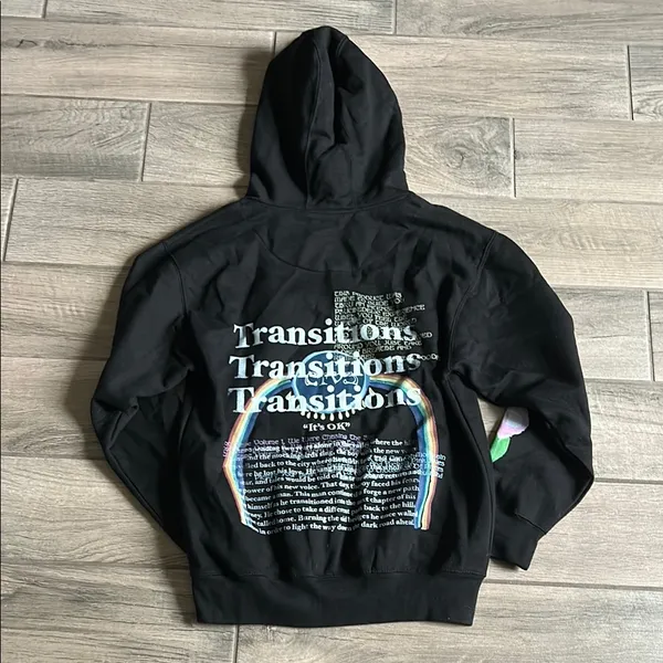 Travis Scott Black Graphic Hoodie - Image 4