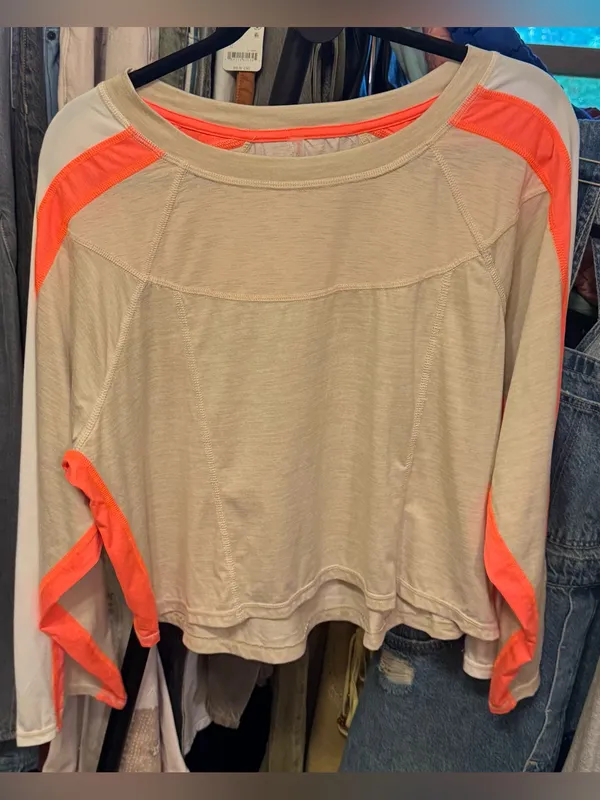 NWOT Free People FP Movement Go For The Goal Long Sleeve - Home Plate Combo - XS - Image 10