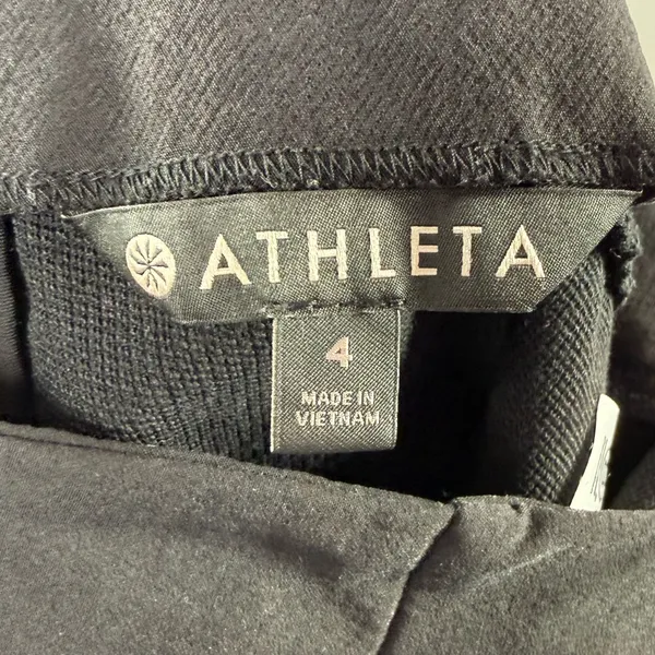 Athleta Wander Slim‎ Straight Crop Pant in Black Size 4 - Image 4