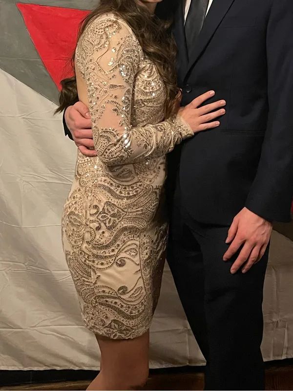 Long Sleeve Mini Dress - Image 5