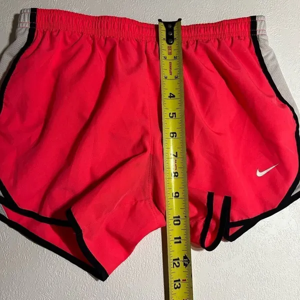 Nike Tempo Running Shorts | Red & Gray | Size Large - Image 6