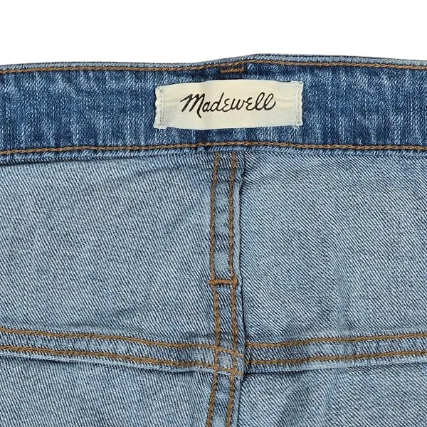 Madewell Blue Classic Straight Blue Cotton Stretch Jeans M3004 Womens 36‎ - Image 6
