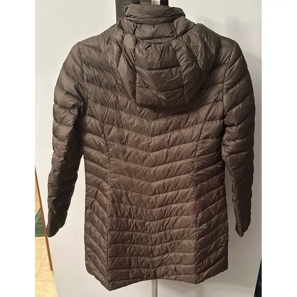 32 Degrees Women's Heat Ultralite Packable Down Hooded Puffer Jacket Size Medium - Image 7
