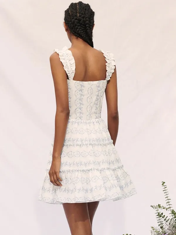 Saylor Jaime dress in Parisian blue - Image 2