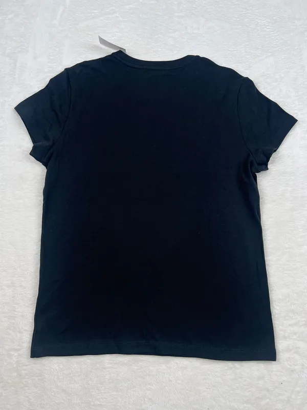 J.Crew Essential Crewneck Tee T-Shirt Black Size M NWT - Image 2