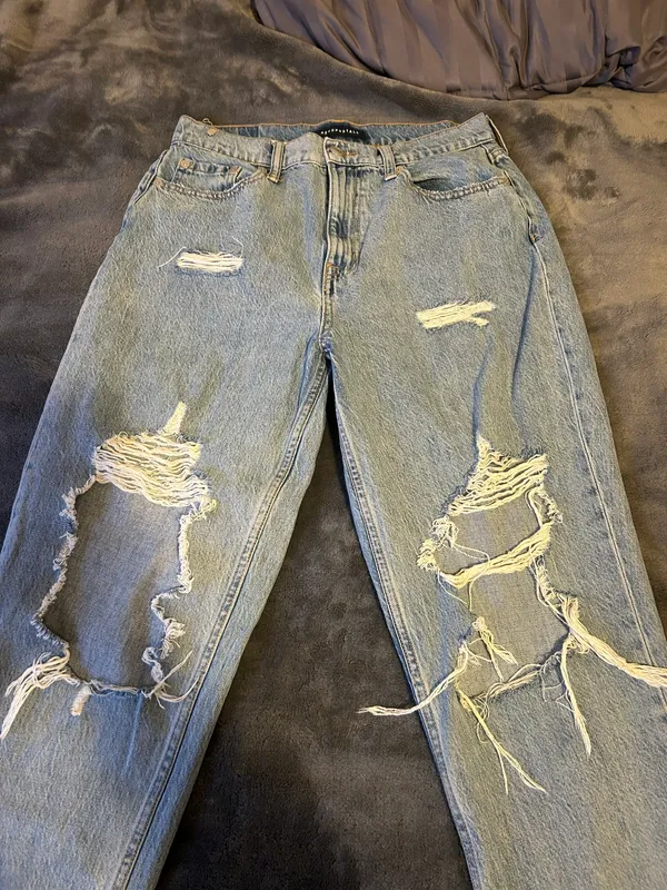 Aeropostale Ripped “Mom” Jeans - Image 2