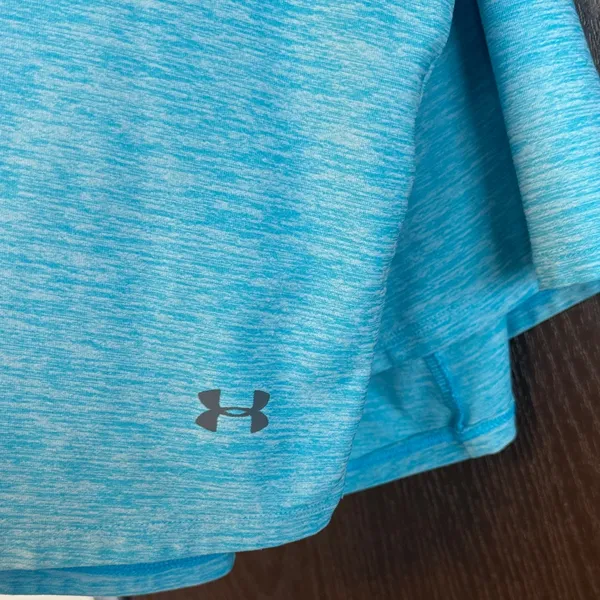 Under Armour Light Blue Racerback Tank Top - Image 2