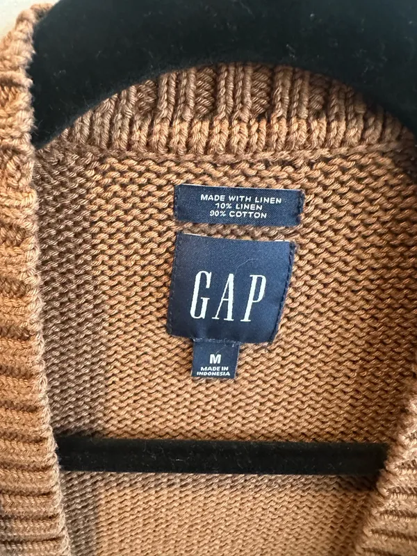 Gap Cardigan Knit Brown - Image 2