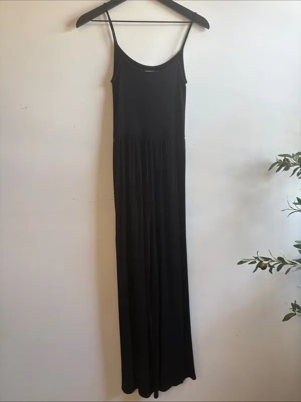 Antistar Black Sleeveless Wide-Leg Jumpsuit - Image 3