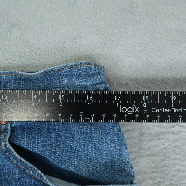 Vtg Y2K Levis 550 Jeans Relaxed Tapered Jeans Women 14M Stretch High Rise Mom - Image 7