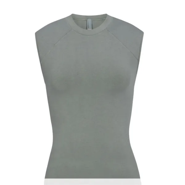 SKIMS G1 NEW VINTAGE RAGLAN TANK - Blue Chalk size 4X - Image 3