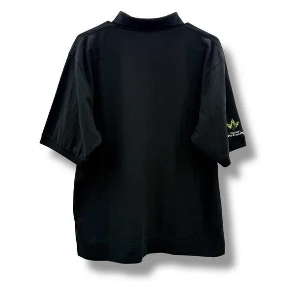 Starbucks‎ Coffee Master Polo Shirt Unisex Size Large Black Embroidered Work - Image 3